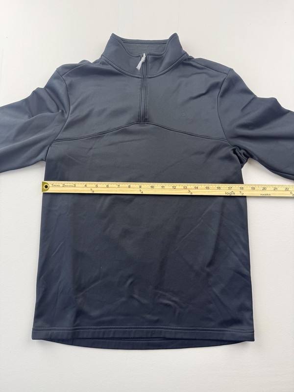 Under Armour ColdGear Pullover Mens Small Black Quarter Zip Performance Top gallery