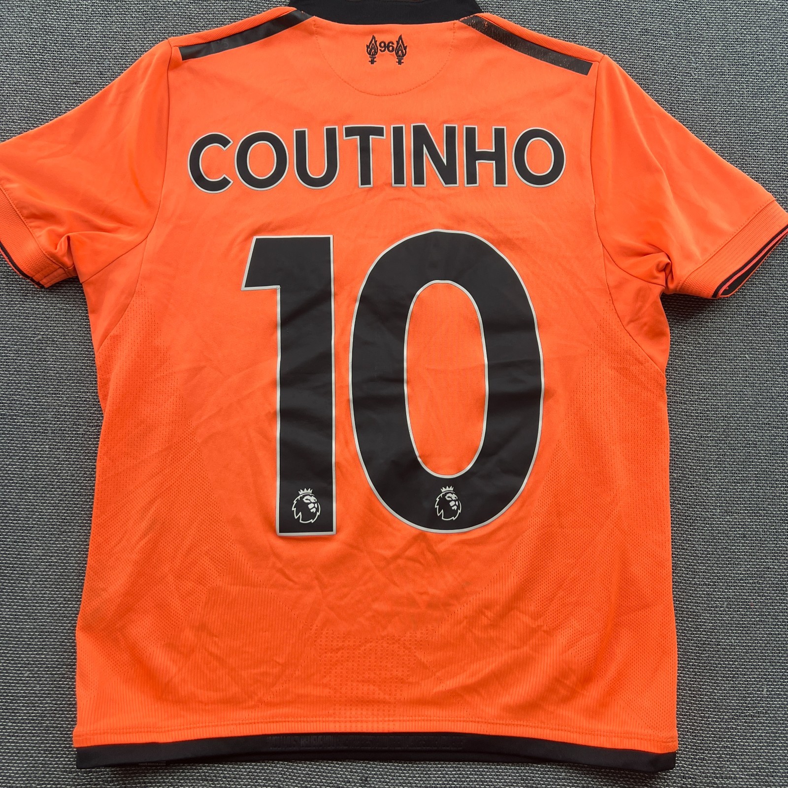 Liverpool 2017 2018 Third Coutinho Football Jersey Youth Medium 134 New Balance gallery