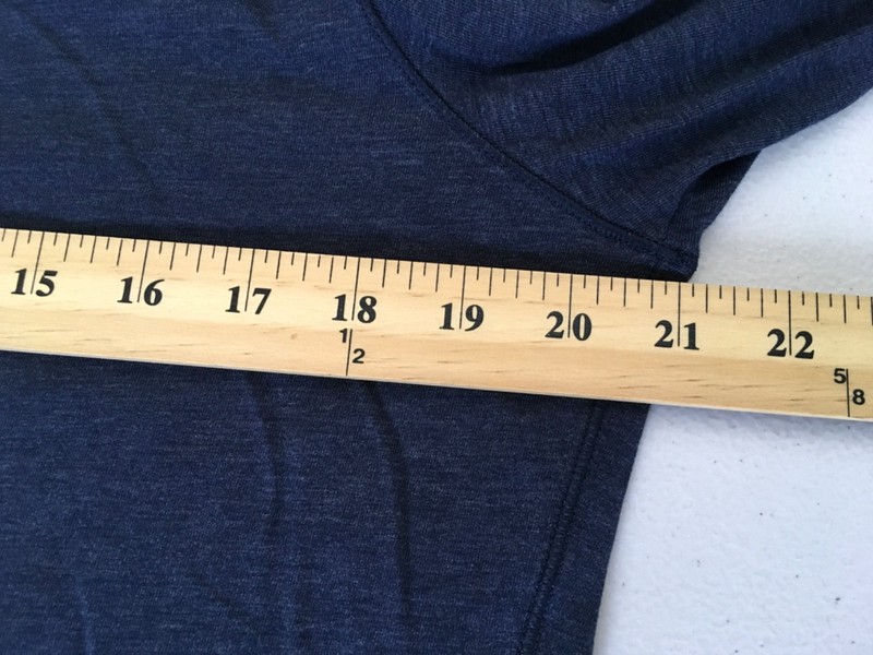 Lululemon Men’s Size L Basic Athletic Casual Long Sleeve Navy Blue T Shirt ~ A14 gallery