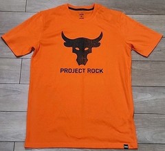 $35 Under Armour Project Rock Payoff Tee Men’s T-Shirt NWT 1383191 Loose
