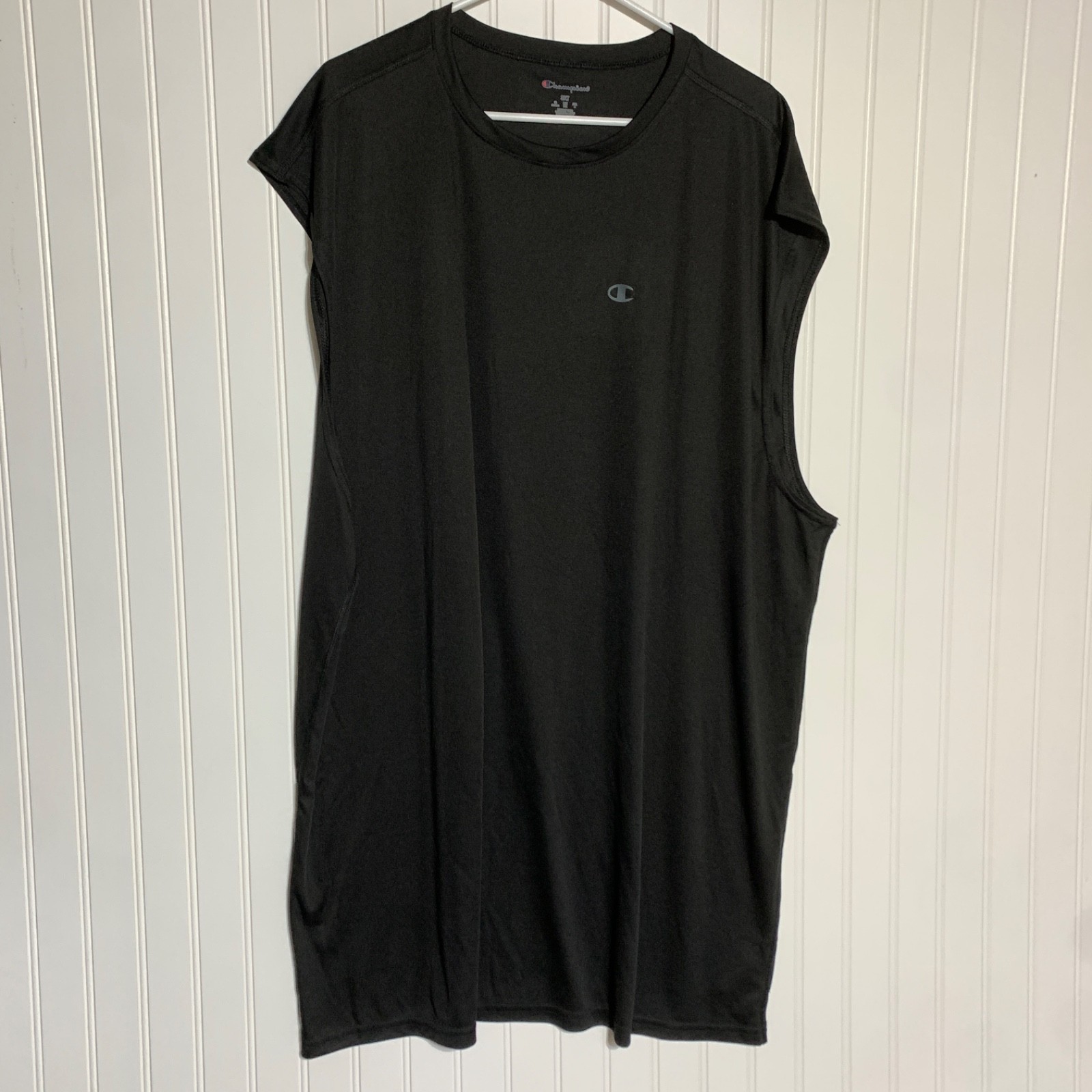 Champion Active Tank Mens 3XT Black Authentic Athleticwear Muscle Tee Pullover gallery