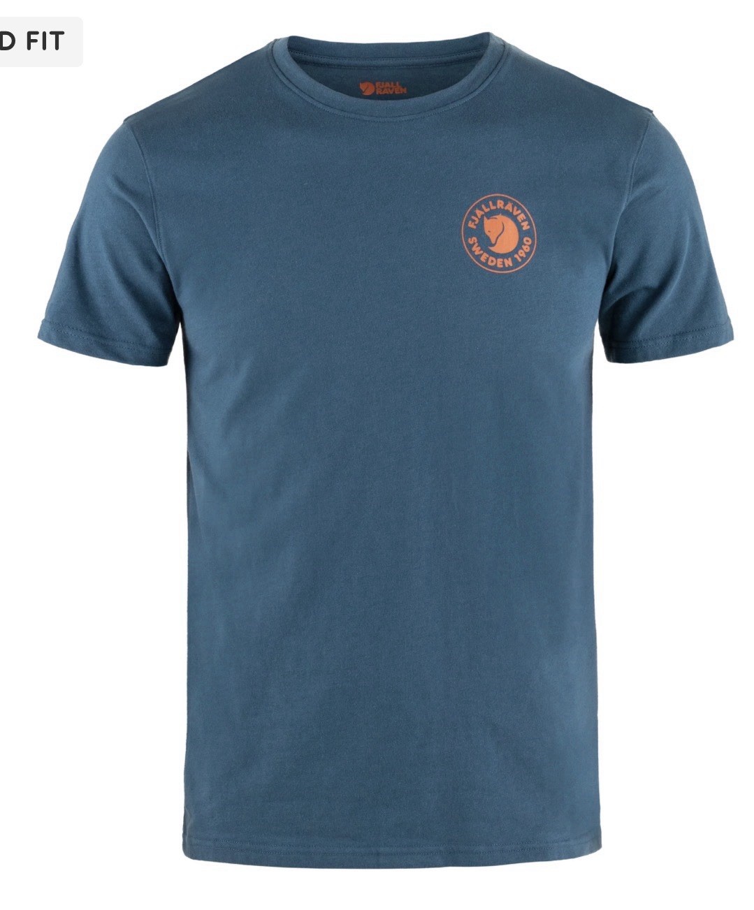 Fjallraven 1960 Logo Men's T-Shirt Indigo Blue Size Large NWT! gallery