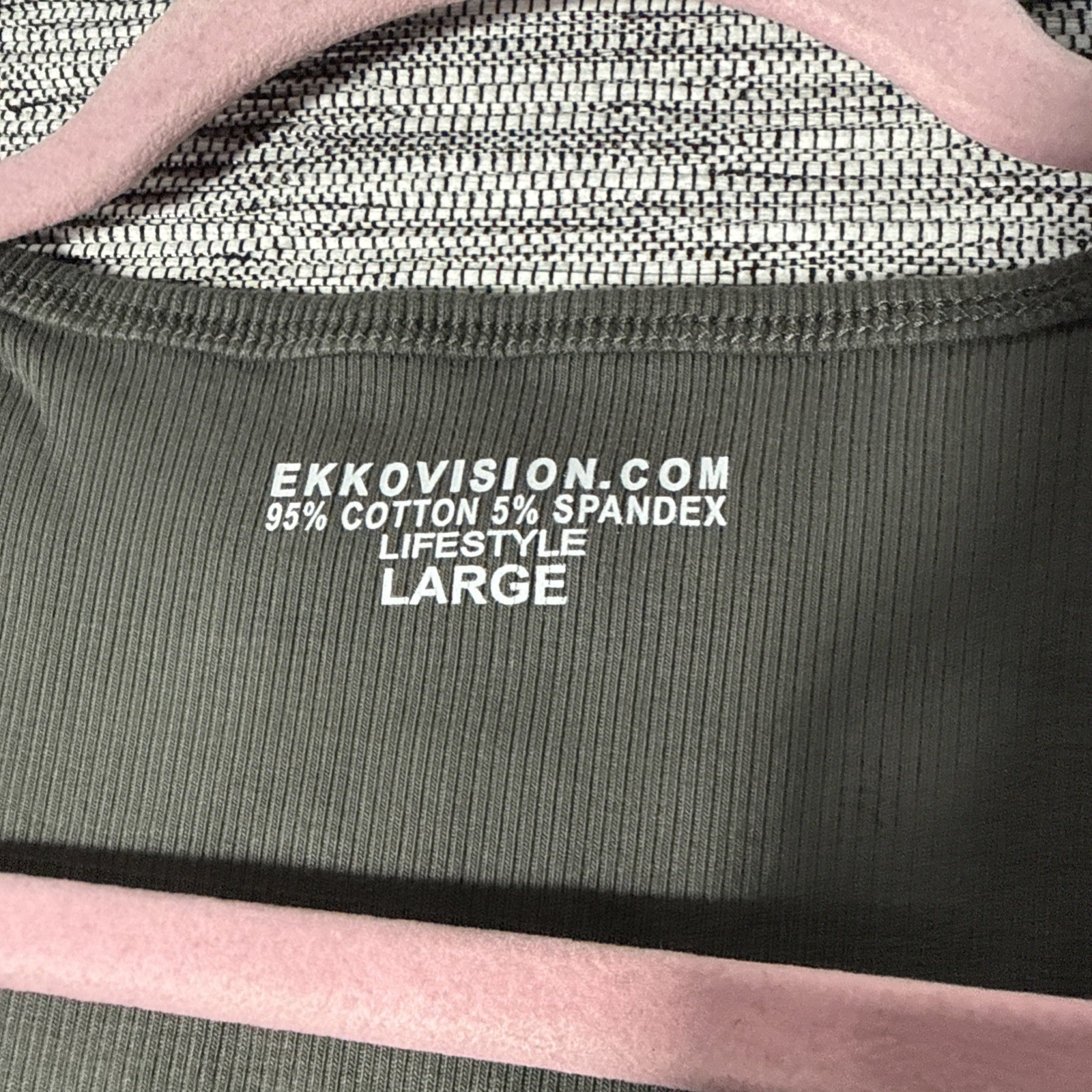 Ekkovision Lifestyle Beater Tank, Shadow, Large gallery