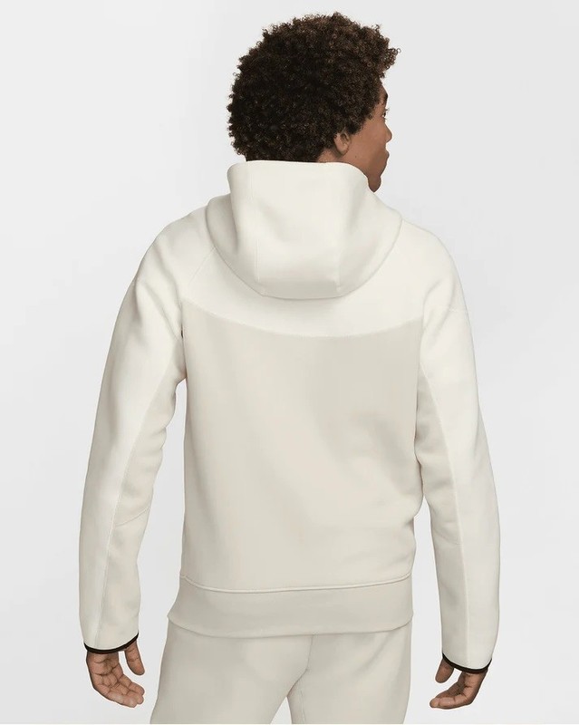 NIKE TECH FLEECE FULL ZIP HOODIE LIGHT OREWOOD SIZE XS NEW W/TAGS (FB7921-104) gallery