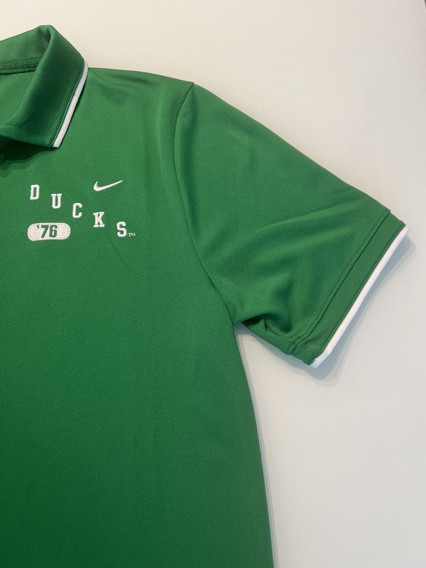 Nike Oregon Ducks Dri-Fit Men’s Polo Shirt Size S "Ducks 76" 24M gallery