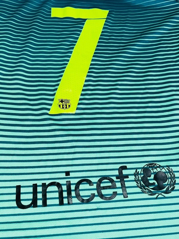 Barcelona Nike 2016-2017 Third Jersey soccer Shirt #7 gallery