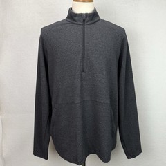 Lululemon At Ease Half-Zip Pullover Sweater Men’s 2XL Charcoal Black LM3DLUS
