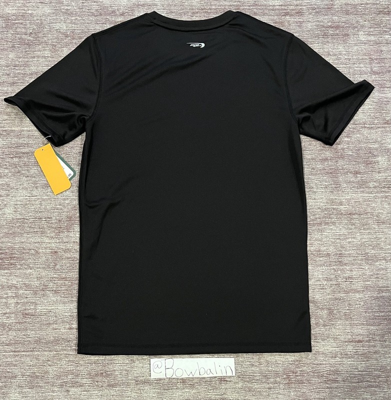 MTA Sport Mens Size S Basic Athletic TShirt Short Sleeve Fast Dri Black Mesh Tee gallery