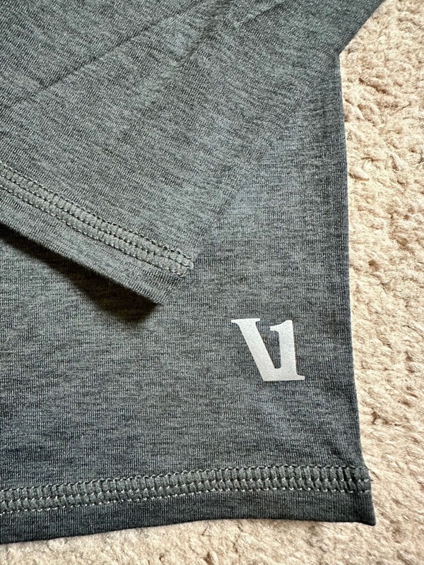 Vuori Men's Ease Performance Half-Zip 2.0 Pullover CHARCOAL HEATHER sz Small NEW gallery