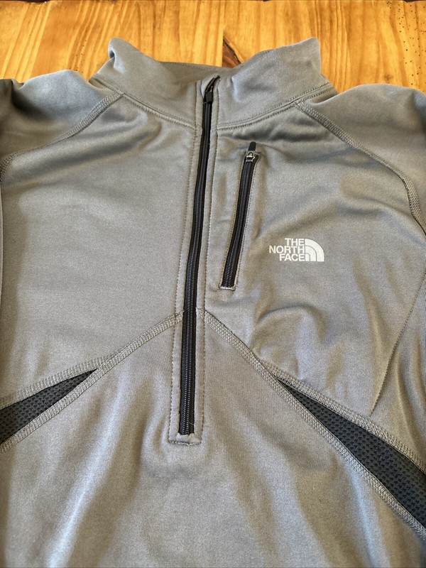 The North Face Flight Series Pullover Men M Gray Half-Zip Casual Outdoor gallery