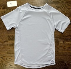AL1VE Men’s S Qwick-Dry Athletic T-Shirt Textured Performance Mesh Gym Top