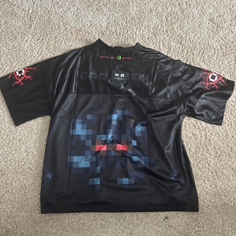 Cool Shirtz Bad Omen Jersey Minecraft Sz M SOLD OUT FAST SHIP USA gallery
