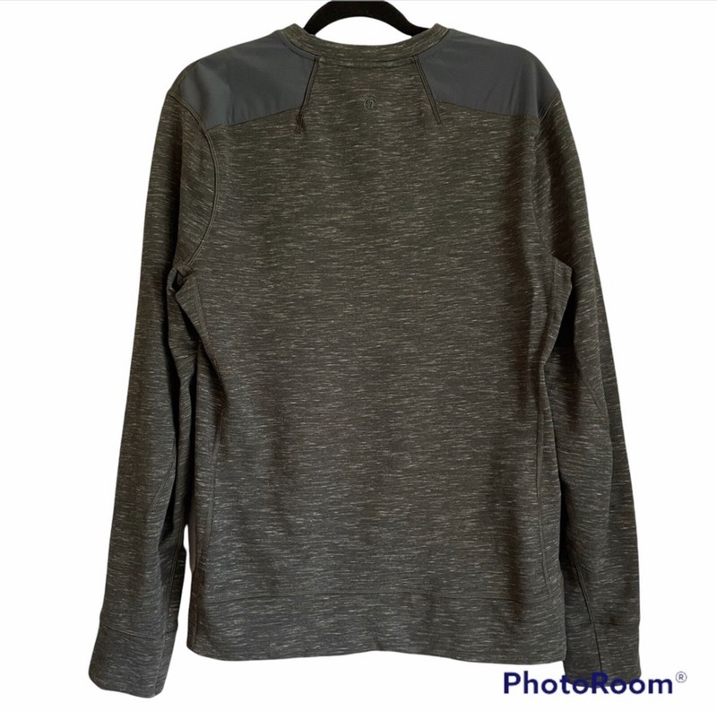 LULULEMON Transit Long Sleeve V-neck SweatshirtSize: M gallery