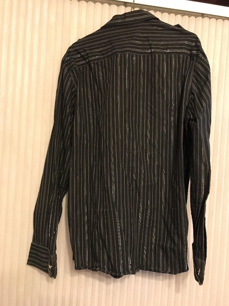 I•N•C International Concepts Long Sleeve striped shirt Men's size L Ships N 24h gallery