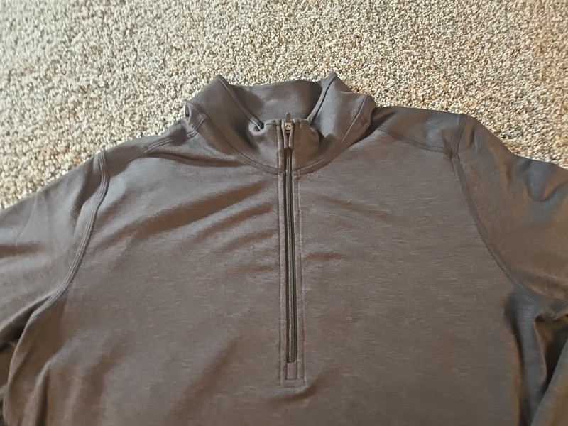 REI Co-Op Performance Pullover Mens Med 1/4 Zip Long Sleeve Quick Dry Athletic gallery