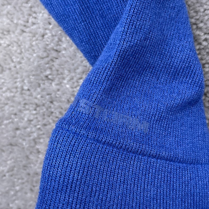 Under Armour Sweater Mens Small Blue Golf Storm Snap Pullover Coldgear Golfing gallery