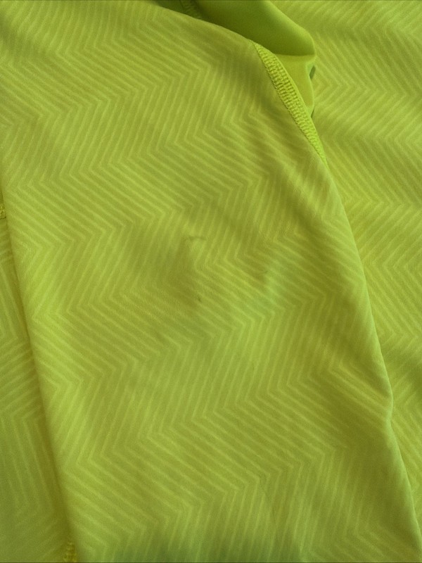 Nike Hyper warm lite M fitted neon yellow long sleeve pro combat shirt gallery