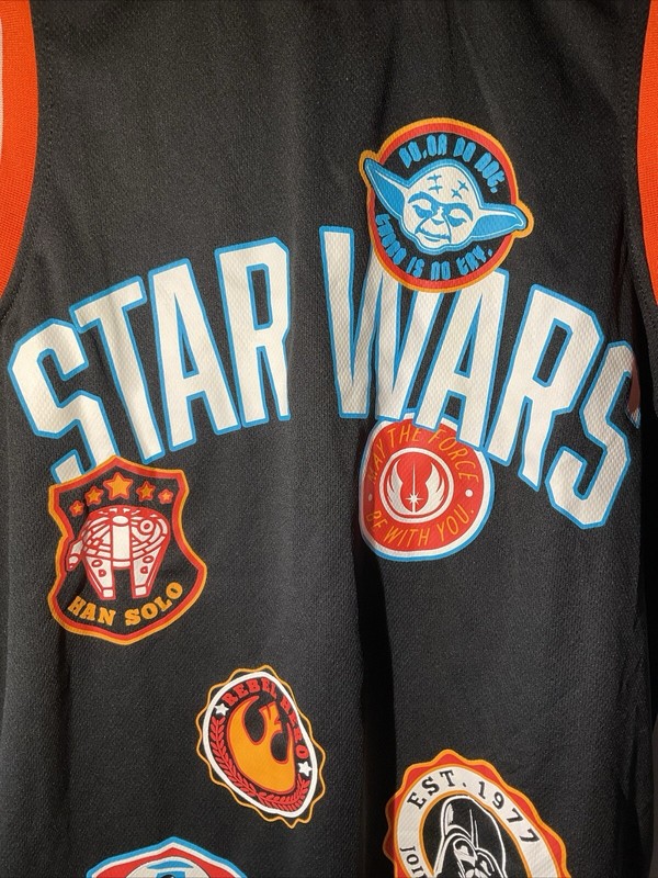 Disney - Star Wars - Men's Size Large - Basketball Jersey - Brand New. (L4) gallery