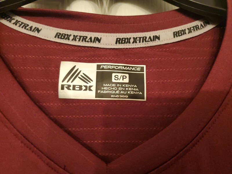 Reebok Cross Training Active Tee (Maroon) Size (Small) gallery