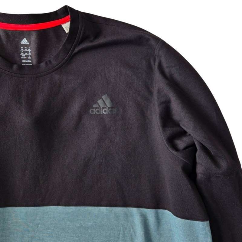 Gorpcore Adidas Athlete ID Climalite Colorblock Performance Athleticore Tee 2XL gallery