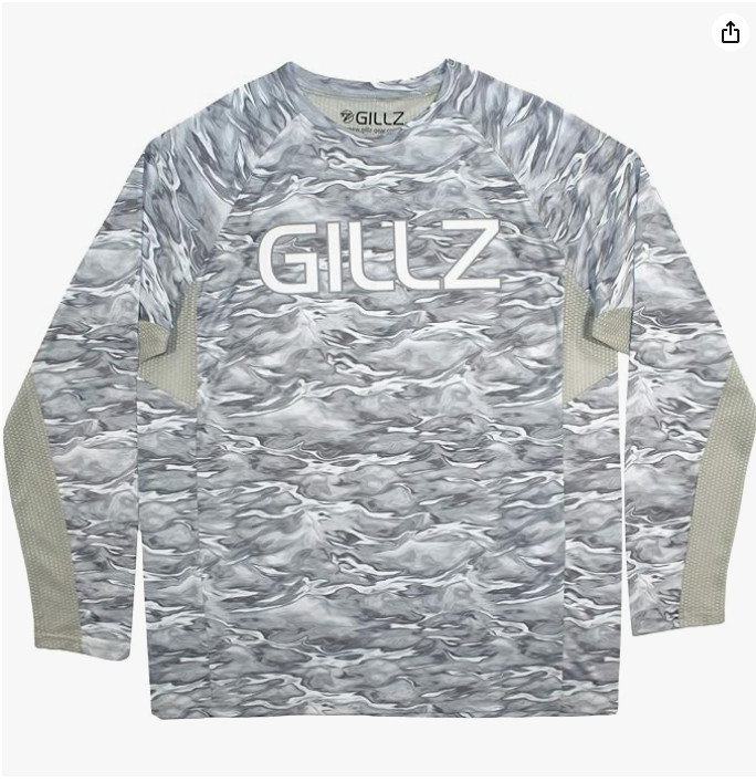 Gillz Men's Size S - Tournament UV Protective Lightweight Moisture Breathable gallery