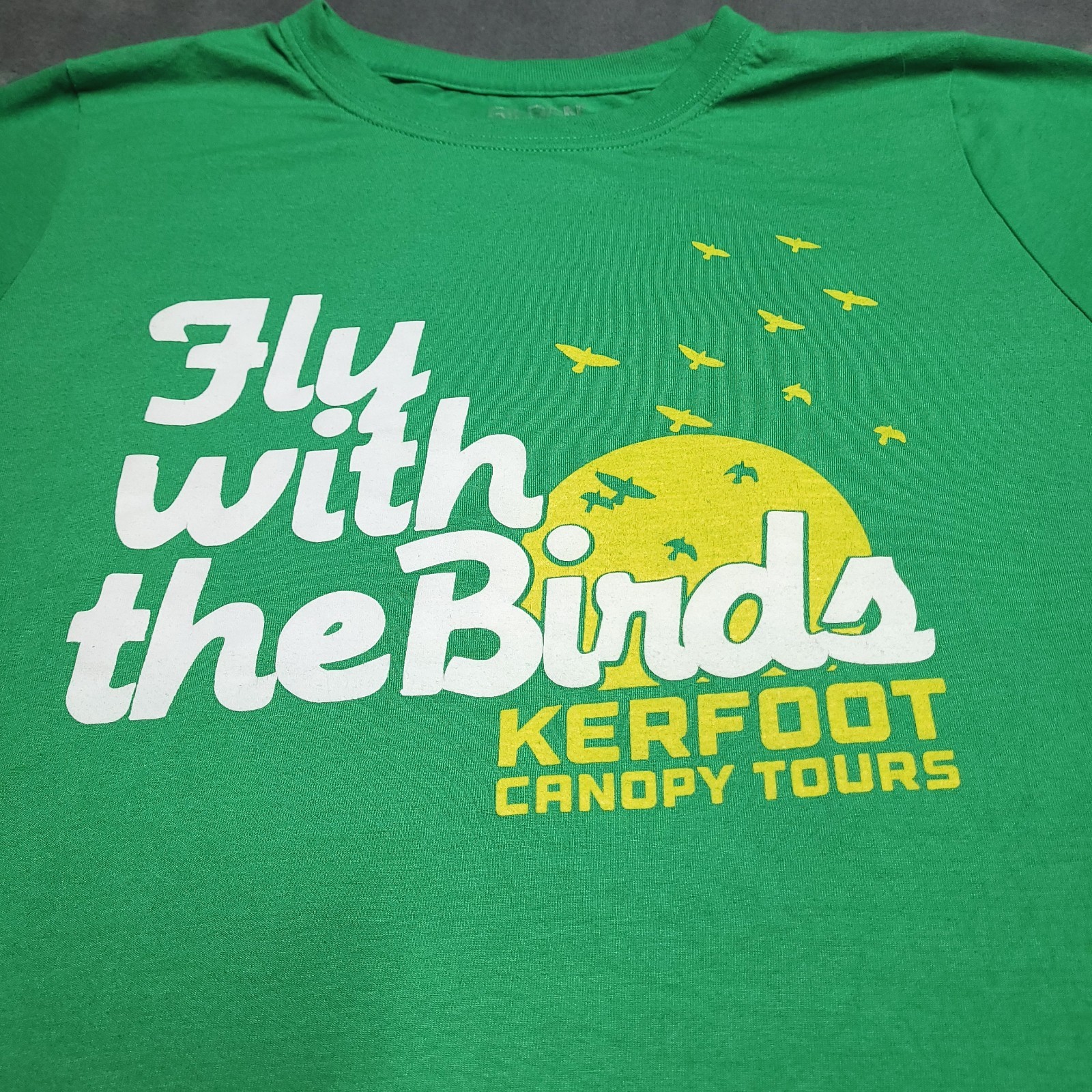 Kerfoot Canopy Tours Fly With Birds Medium Shirt Minnesota Zip Line Adventure gallery
