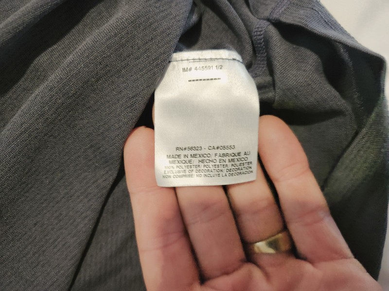 Nike Hoodie Shirt Men Small Grey Dri Fit Pullover Lightweight Long Sleeve Adult gallery