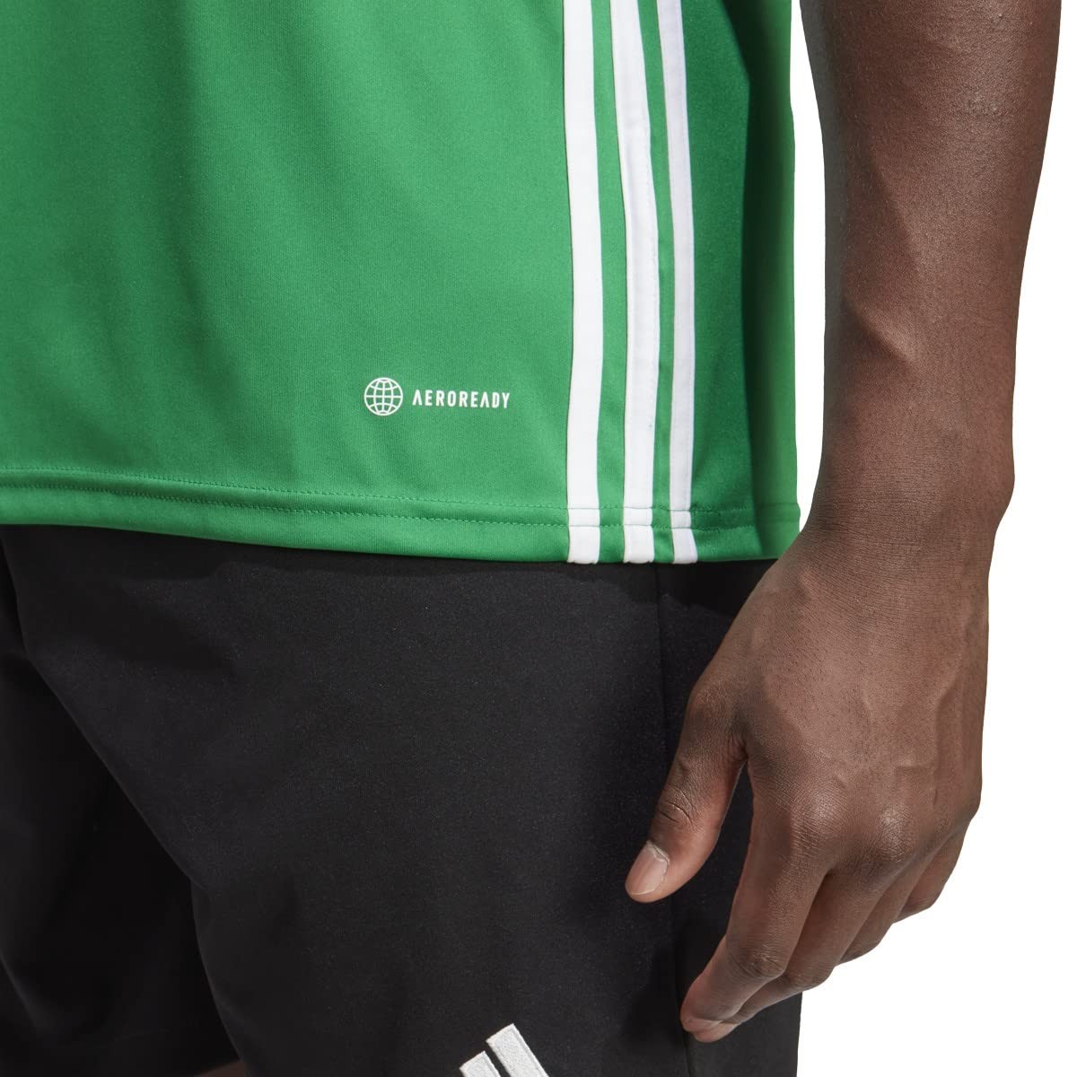 adidas Men's Equipo 23 Jersey, Team Green/White, Large gallery