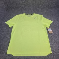 Nike Shirt Mens Medium Volt Yellow Aeroswift Dri Fit ADV Racing Running Top