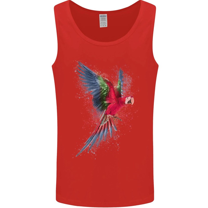 A Colourful Parrot Mens Vest Tank Top gallery