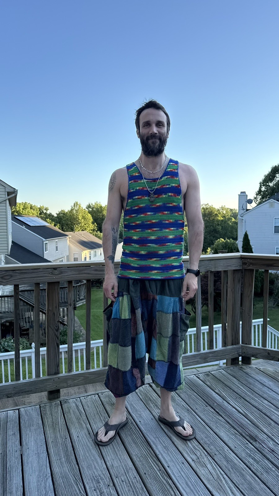 Crochet Thread The World Tank Top Adult Size Large gallery