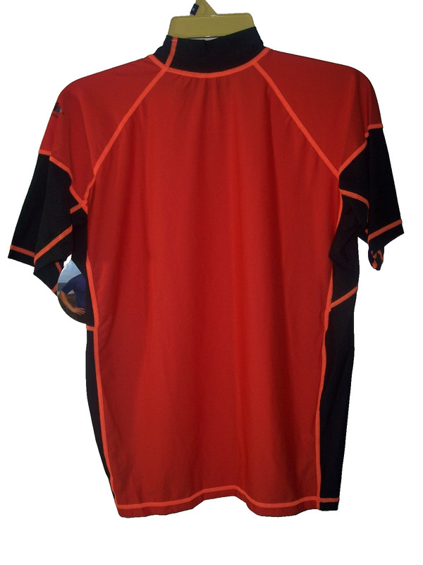 ACTIVSKINZ MAXIMUM UV PROTECTION Swim Hike SHIRT Orange SIZE XL Unisex Mens T3 gallery