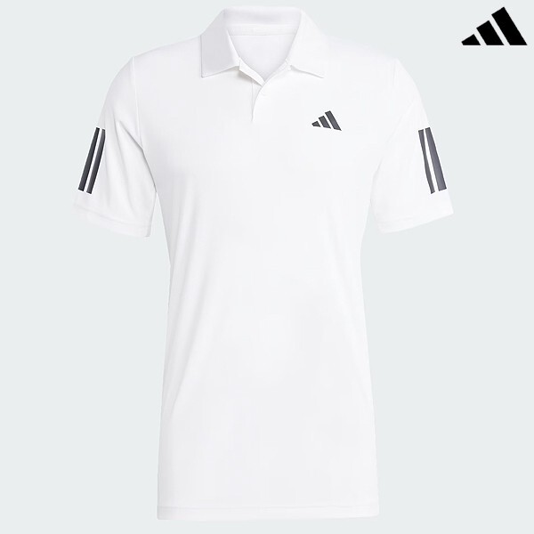 adidas Club Tennis 3S Polo Shirt Men's Sports Top T-Shirts Casual AsiaFit JE0412 gallery