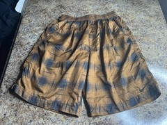 Nike Andre Agassi 1995 Air Tech Challenge Court Tennis Brown Shorts Large