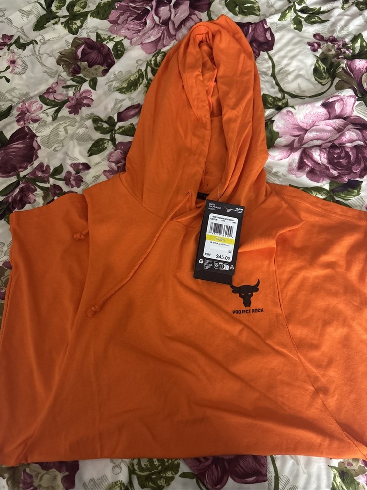 Under Armour Men's Project Rock Payoff Sleeveless Hoodie Tank Top 2024 New Shirt