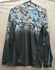 HUK Icon X Tide Change Fade LS Fishing Shirt 996 NWT (H1200388) Men’s SZ: Small
