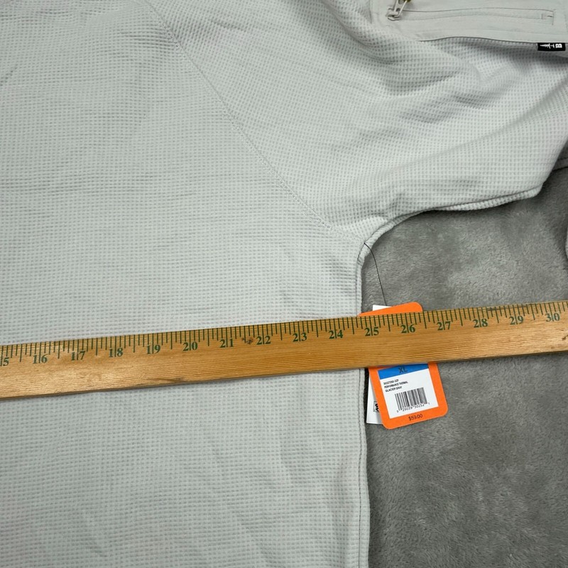 Bass Outdoor Glacier Gray Performance Thermal Long Sleeve Shirt XL NWT 6262 gallery