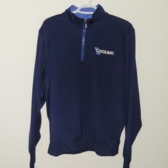 NWT Fairway Greene Tech 1/4 Zip Pullover Men’s Size Medium Blue Embroidered Logo