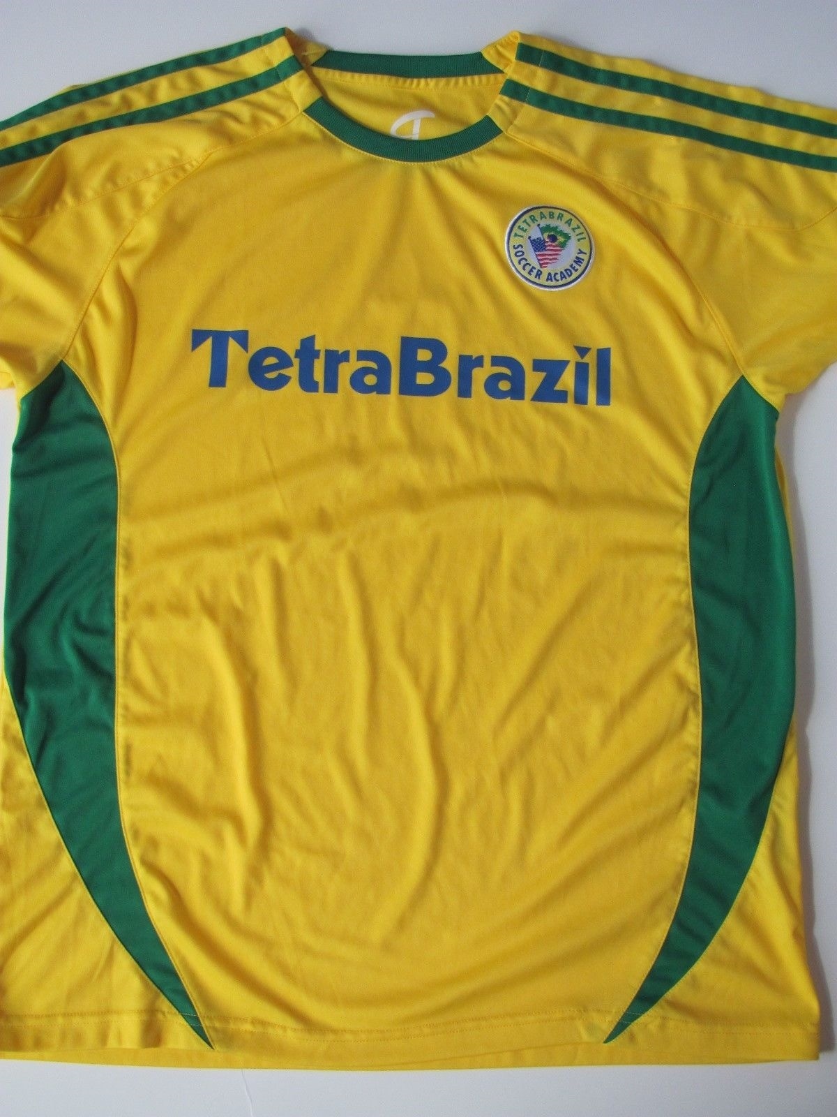 Tetra Brazil Soccer Academy Challenger Teamwear Jersey Men's Large APZ gallery