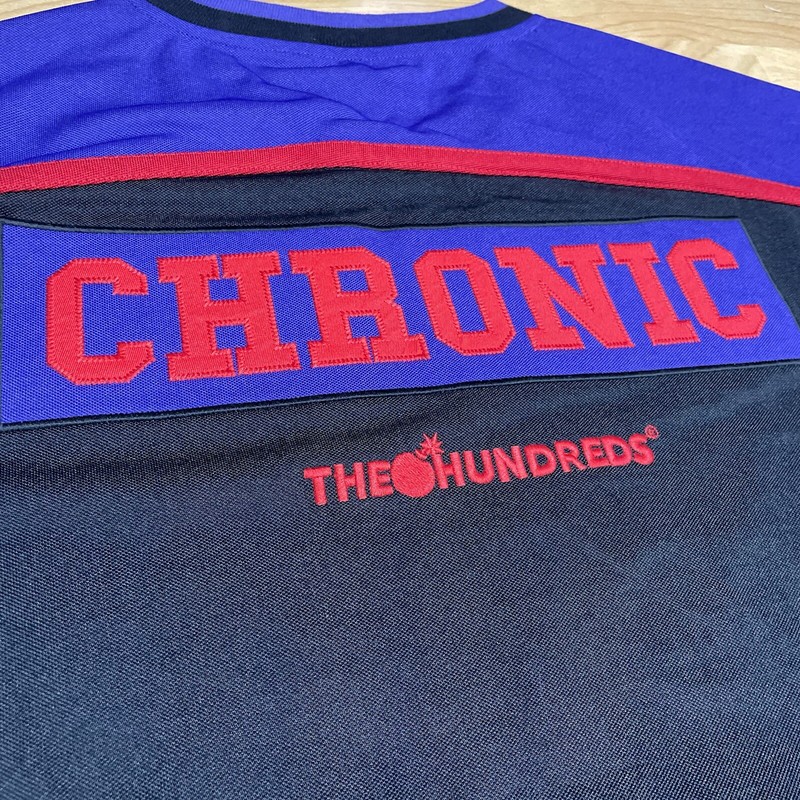 The Hundreds X Kevin Smith Collaboration Hockey Jersey Chronic 420 Weed Medium gallery
