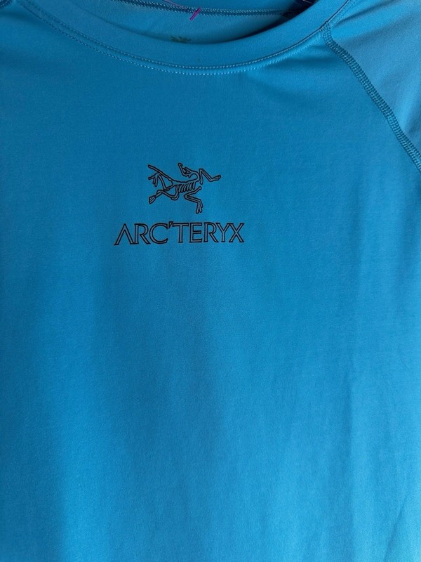 ARC'TERYX Front Logo Spell Out Long Sleeve Performance Shirt Measurements In Pic gallery