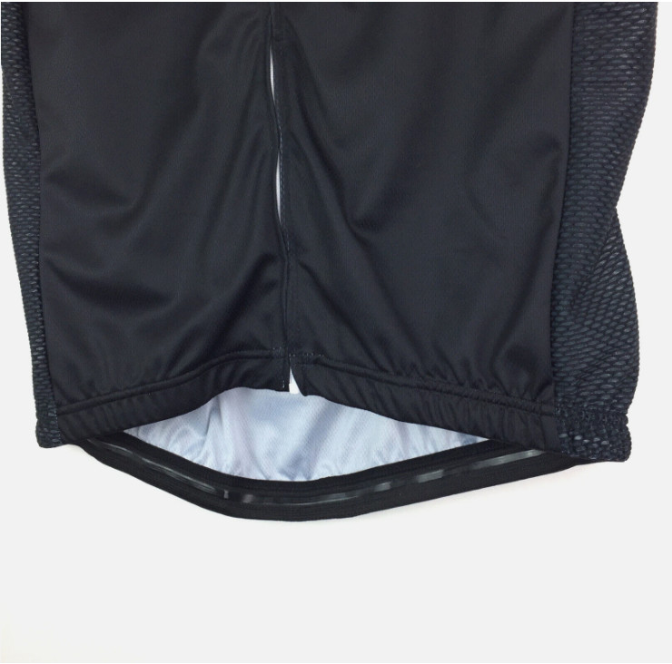 Jeso Adult Large (36 in Bust) Black Multi-Color Full Zip Cycling Bicycle Jersey gallery