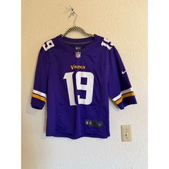 Nike Minnesota Vikings Adam Thielen 19 Jersey Mens Medium Purple NFL On Field