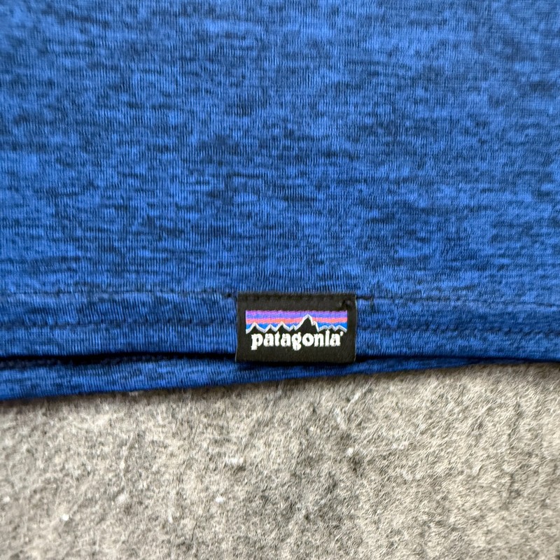 Patagonia Capilene Cool Daily T-Shirt Men XL Blue Performance Crew Neck 45215 gallery
