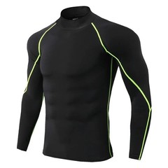 Men’s Quick Dry Long Sleeve Compression Gym Shirt Running Fitness Sports Gift