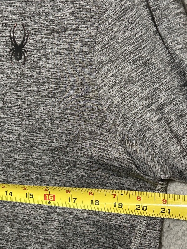 Men’s Workout Shirt Sz XL Spyder Active Stretch 1/4 Zip gallery
