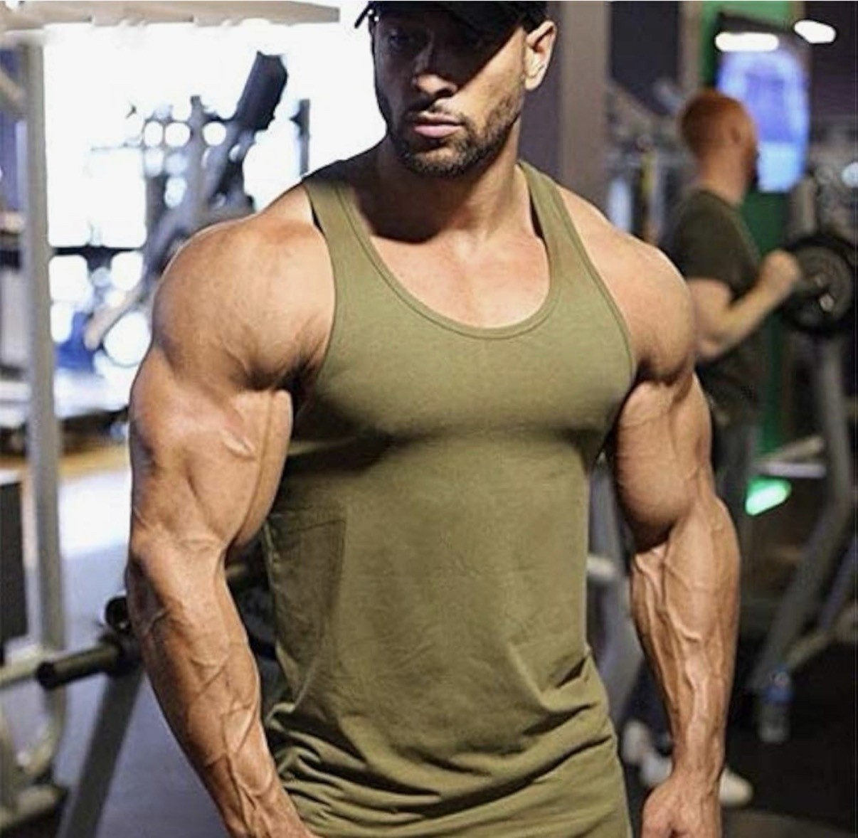COOFANDY Men’s 3-Pack Quick Dry Muscle Tank Tops Sleeveless Black/Green/Gray gallery