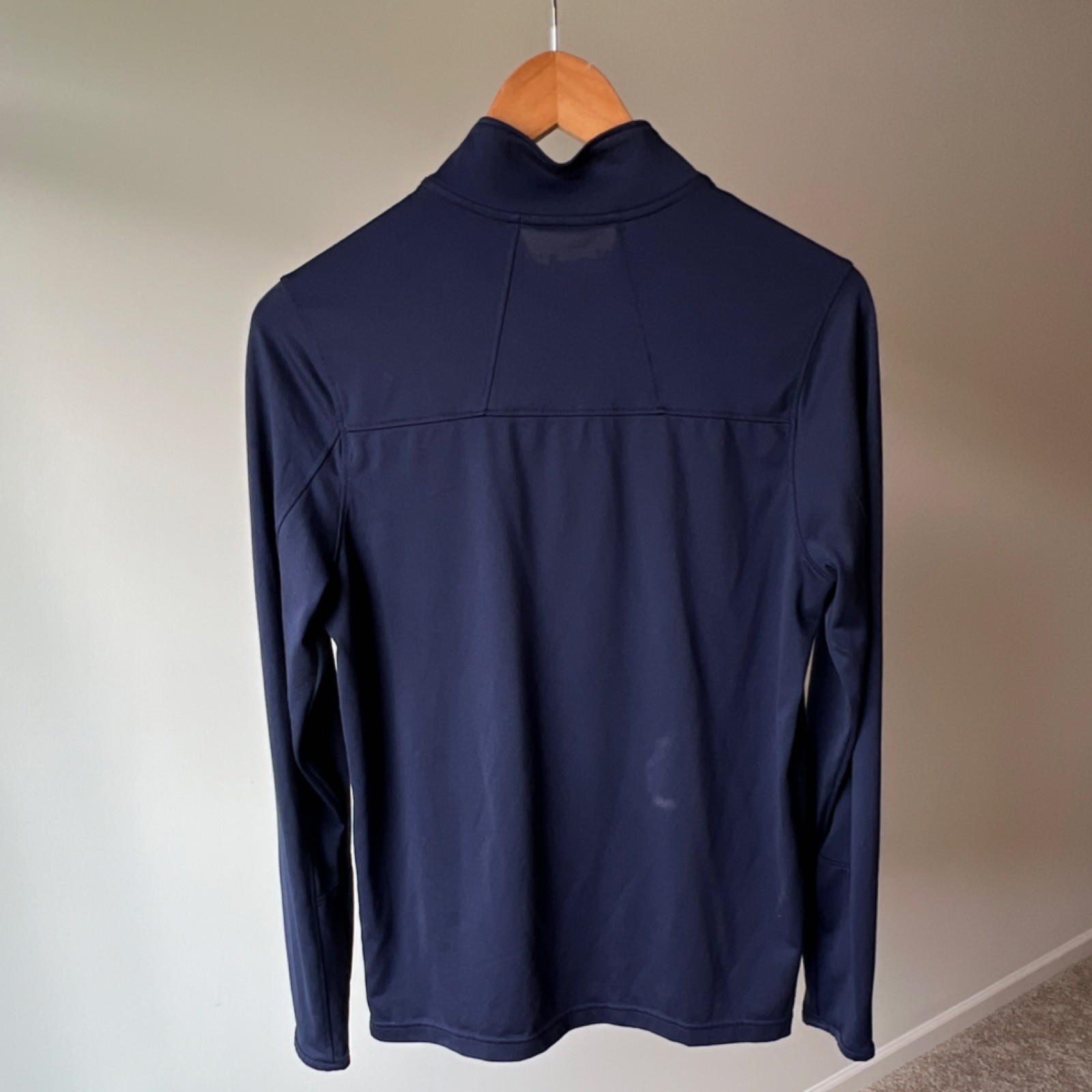 Navy Midshipmen Under Armour 2021 Sideline Motivate Quarter-Zip Top - Small gallery