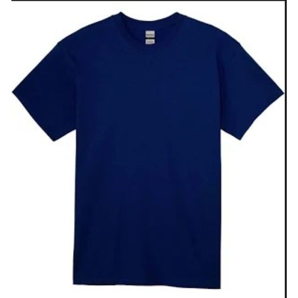 Gildan Soft Style Navy T-shirt Size Large
