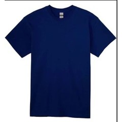 Gildan Soft Style Navy T-shirt Size Large